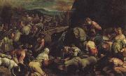 The Israelites Drinkintg the Miraculous Water, Jacopo Bassano